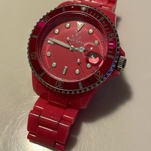 Hot pink ‘toy watch’
